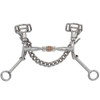 Myler Lynn McKenzie MMB Medium Shank and Comfort Snaffle with Copper Roller MB 03, 5'' Mouthpiece Myler Lynn McKenzie MMB Medium Shank and Comfort Snaffle with Copper Roller MB 03, 5'' Mouthpiece