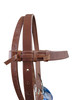 Buffalo Leather Futurity Rawhide Harness Sidepull Padded Noseband 2921HAR