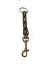 Austin Accents Braided Buckle Keychain
