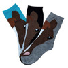 AWST Int'l Ladies Horse Face Crew Socks