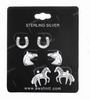 AWST Int'l Sterling Silver Assorted Horse Earrings