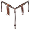 Showman Limited Edition Western Stitch One Ear Headstall Breastcollar Set 15043L
