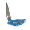 Ariat 2.5" Serrated Blue Handle Folding Knife