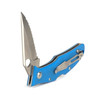 Ariat 2.5" Serrated Blue Handle Folding Knife