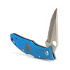 Ariat 2.5" Serrated Blue Handle Folding Knife