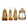Chino Tack Roper Rawhide Covered Wooden Stirrups 4 Tread