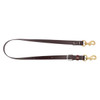 Partrade biothane tie down with snap hooks for western horseback riding and training