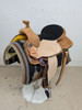 1-1291 15.5 inch New HR Saddlery Western All Around Saddle