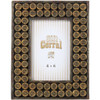 Tough-1 gold shotgun shells 4x6 western rustic picture frame with detailed bullet accents