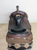 2-1377 16 inch Used Circle Y High Horse Western Willow Springs Trail Saddle Extra Wide