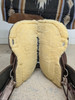 2-1377 16 inch Used Circle Y High Horse Western Willow Springs Trail Saddle Extra Wide