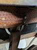 2-1373 14 Inch Used Reinsman X-Series Western Barrel Saddle