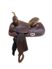 2-1381 13.5 inch Used Billy Cook Western Connie Combs Barrel Saddle