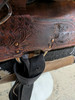 2-1381 13.5 inch Used Billy Cook Western Connie Combs Barrel Saddle