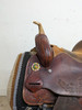 2-1381 13.5 inch Used Billy Cook Western Connie Combs Barrel Saddle