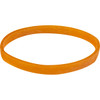 Classic Equine orange tail rubber bands 50 pack for horse braiding and grooming