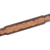 Martin Saddlery Breastcollar, 2.5-inch with Scroll Tooled with Brown Frame
