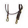 Berlin Custom Leather Oiled Browband Headstall w/ Snaps