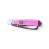 Twisted X Pink Hoof Pick Serrated Stainless Steel Folding Knife