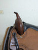 16.5 Inch Used Circle Y Iron Weed Western Trail Saddle X-Wide 1076-11334