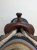 16.5 Inch Used Circle Y Iron Weed Western Trail Saddle X-Wide 1076-11334