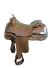 16 Inch Used Bob's Custom Western Pleasure Show Saddle 1078-11336