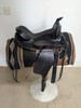 16 Inch Used Bear Valley Western Trail Saddle 1077-11335