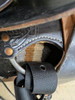 16 Inch Used Bear Valley Western Trail Saddle 1077-11335