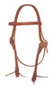 western horse bridle in medium oil finish