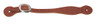Berlin ladies Trail Blazer spur strap made from Hermann Oak harness leather with stainless steel buckle western riding gear