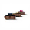 Showman 4 inch claw hair clips with southwestern diamond sun pattern in assorted colors.