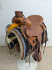 A099-426 16.5 inch New McCall Mclite Western All Around Saddle Regular Tree