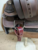 2-1412 17 inch Lightly Used Circle Y Mesquite Western Team Roping Saddle Wide Tree