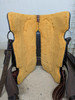 2-1412 17 inch Lightly Used Circle Y Mesquite Western Team Roping Saddle Wide Tree