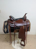 2-1429 16 inch Used Scott Thomas Western Larkspur Trail Saddle