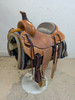 099-426 14.5 inch New McCall Western Teton All Around Saddle FQHB 7 inch