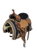 14.5" New Scott Thomas Western Barrel Saddle BR300-14.5