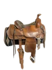 15 Inch Used Crates Western Team Roping Saddle 202-12457