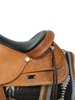 2-1450 17 inch Used Circle Y High Horse Western Mineral Wells Trail Saddle Wide Tree