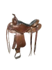 2-1451 15.5 inch Used Cashel Western Trail Saddle Wide 7.5 inch