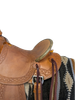 A218-926 14.5 inch New McCall Saddlery Western Mclite All Around Saddle Wide Tree