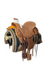W223-1026 14.5 inch New McCall Saddlery Western Mclite Wade Saddle Wide Tree