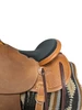 A232-1026 15.5 inch New McCall Saddlery Western Mclite All Around Saddle Wide Tree