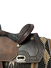 2-1462 15 inch Used Circle Y High Horse Western Windcrest Barrel Saddle Extra Wide Tree