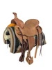 A235-1026 15.5 inch New McCall Mclite Western All Around Saddle Wide Tree
