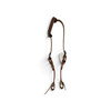 HR Saddlery Western Harness Leather One Ear Headstall Pig Iron Buckles