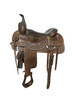 2-1468 15.5 inch Used Stray Dog Western Ranch Cutting Saddle
