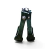 HR Saddlery Green Flat Bottom Western Stirrups with Grip 2 inch Tread