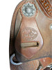 2-1473 15 inch Used SRS Saddlery Western Trophy Team Roping Saddle