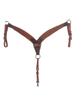 HR Saddlery 2 1/2" Breast Collar Swirl Tooled 6016-SW-06